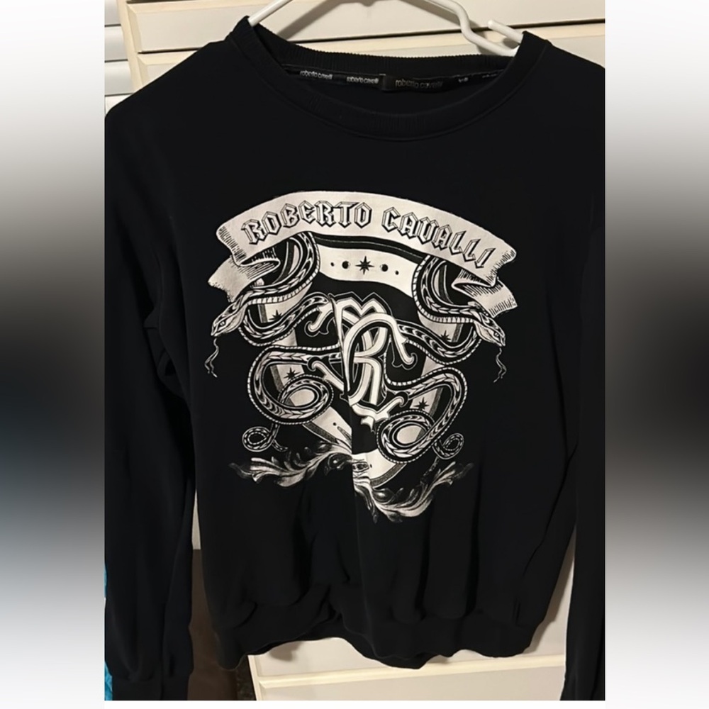 Roberto Cavalli sweatshirt never worn xl
